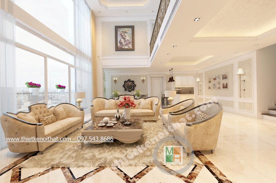 Thiết kế nội thất gỗ óc chó (4)